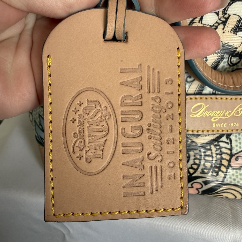 Dooney & Bourke Disney Cruise Line Inaugural 2012-2013 Satchel Purse Hand Bag - Picture 4 of 14